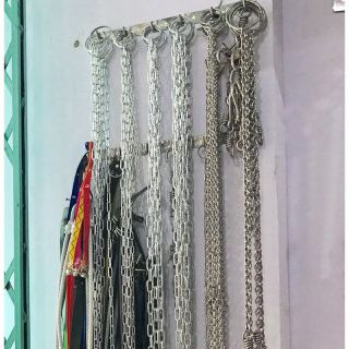 XÍCH CHÓ INOX, SẮT VỚI CỔ CHÓ NHIỀU SIZE