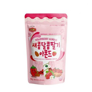 Hạnh nhân vị dâu tây murgerbon hàn quốc 180g/túi