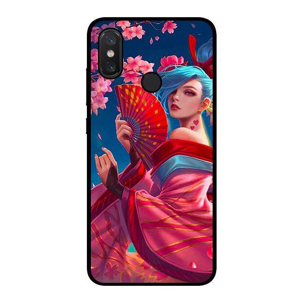 Ốp Lưng Mi 8 ,Mi A2, Redmi Note 6 Pro - Anime Airi Kiemono