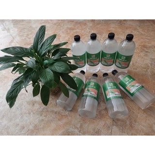 1 lít nước cất sả có lẫn tinh dầu - tặng chai 100ml thuỷ tinh nước cất bạc hà