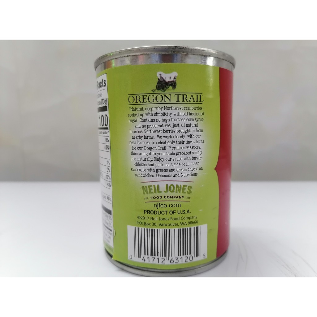 [397g] XỐT NAM VIỆT QUẤT [USA] OREGON TRAIL Cranberry Sauce (als-hk)