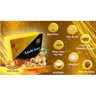 Nước ép Multi juice (10 gói/ hộp) Date mới nhất