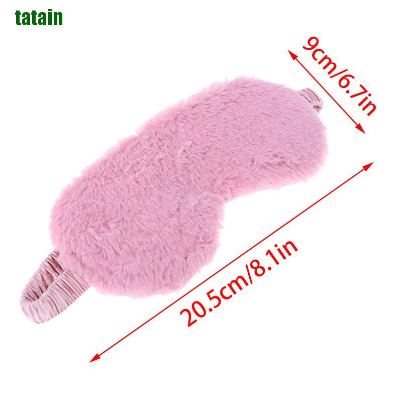 [Hàng mới về] Bịt mắt ngủ bằng lông nhung mềm mại đa năng