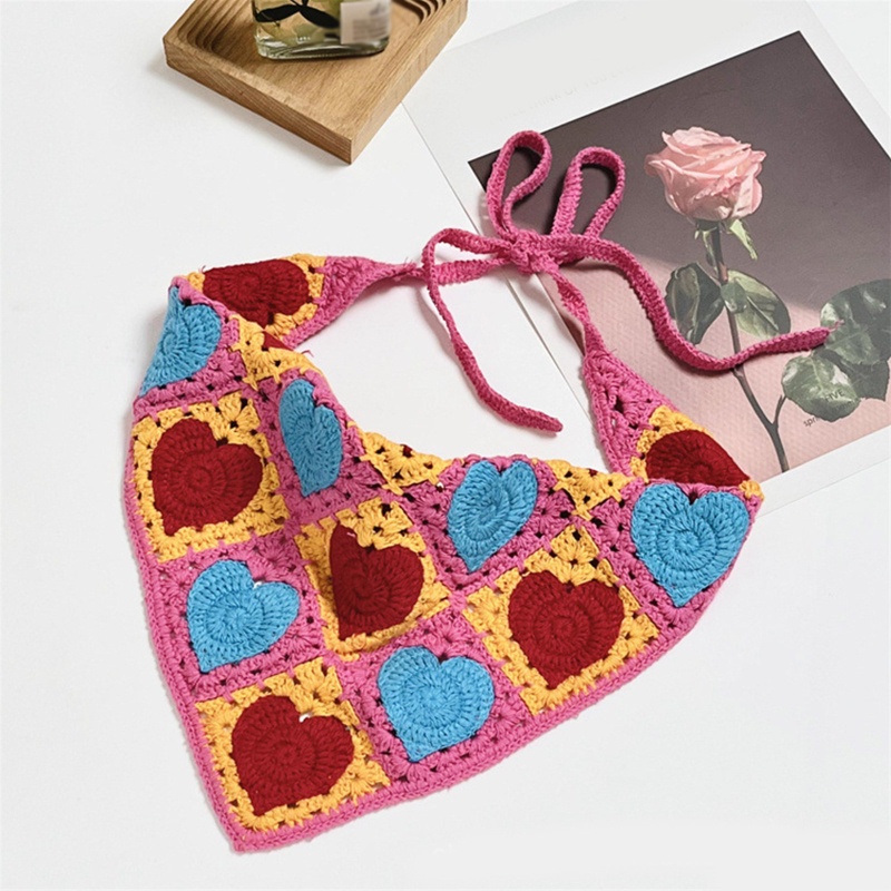 Khăn Quấn Đầu Đan Móc Nhiều Màu Sắc Làm Phụ Kiện Chụp Ảnh Cho Bé Gái