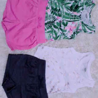 Freeship 99k TQ_Set 2 bộ old navy bé gái
