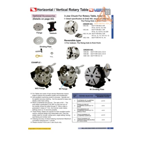 Bàn xoay Vertex HV-12