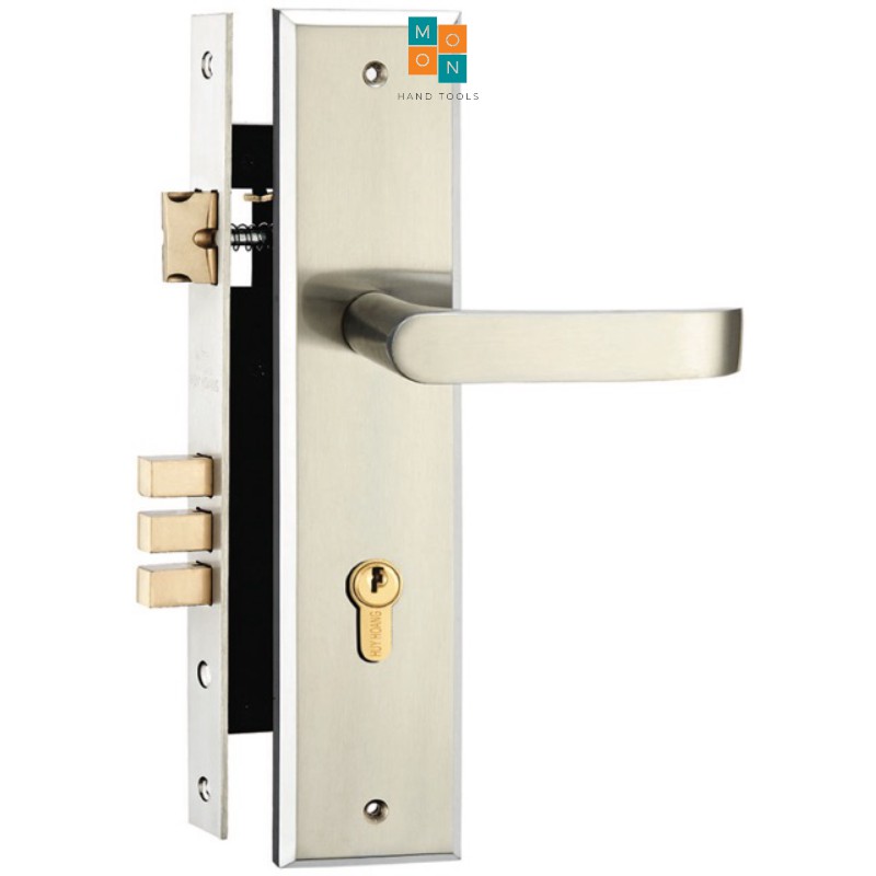 Khoá Tay Nắm Huy Hoàng SS8510 inox 304 hàng chính hãng (khoá cửa chính)