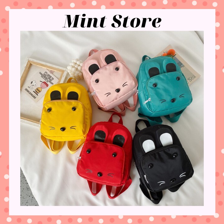 Ba Lô Mẫu Giáo Hình Chuột Dễ Thương Cho Bé Trai Bé Gái