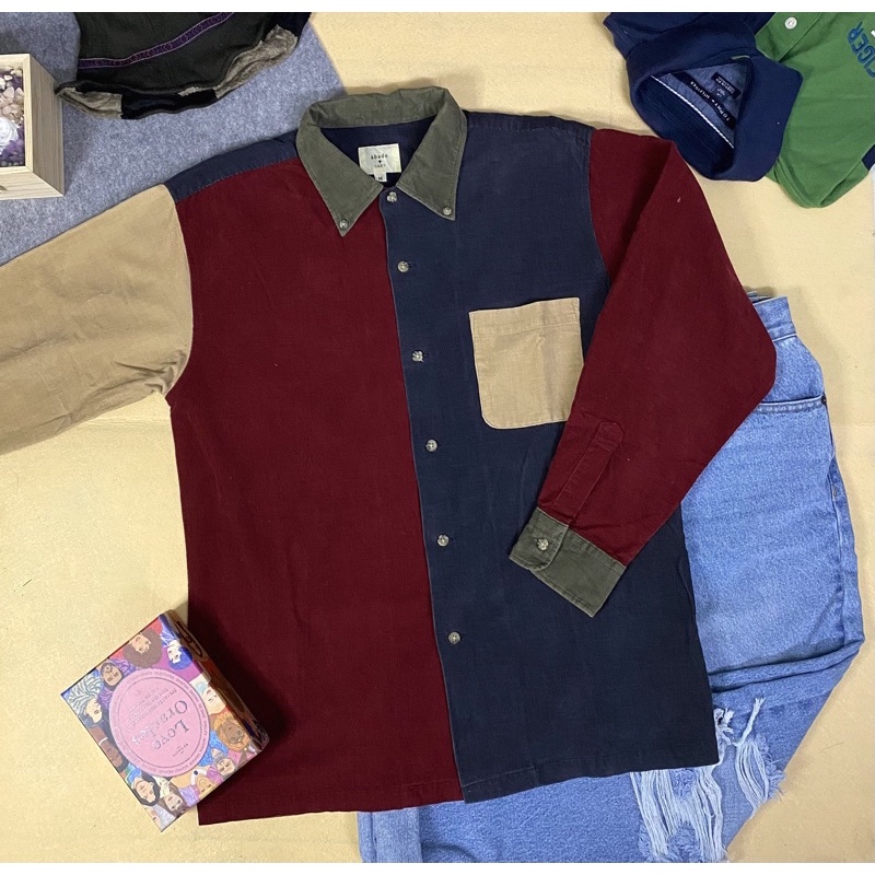 CORDUROY SHIRT 2HAND