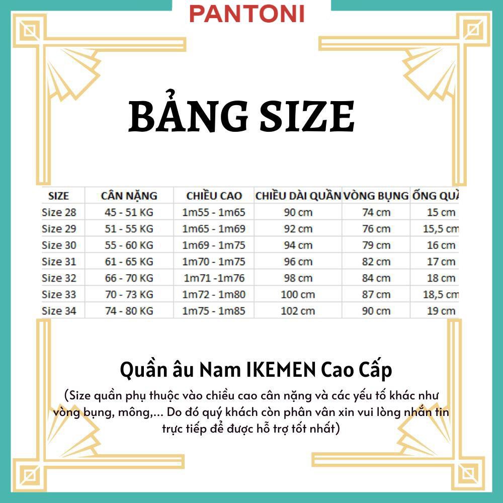 Quần tây nam cao cấp chất vải tuyết mưa , co giãn 4 chiều dáng ôm body chống nhăn ,chống xù tuyệt đối | BigBuy360 - bigbuy360.vn