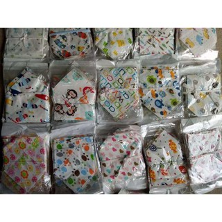 Yếm cotton thấm hút cho bé giữ ấm cổ
