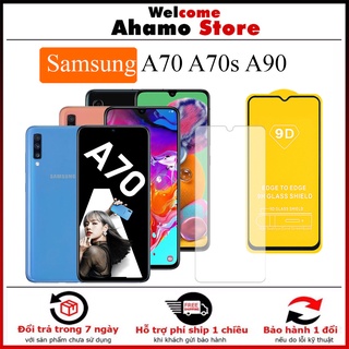 Kính cường lực samsung A70 A70s A90 5G 9D FULL MÀN [FM]