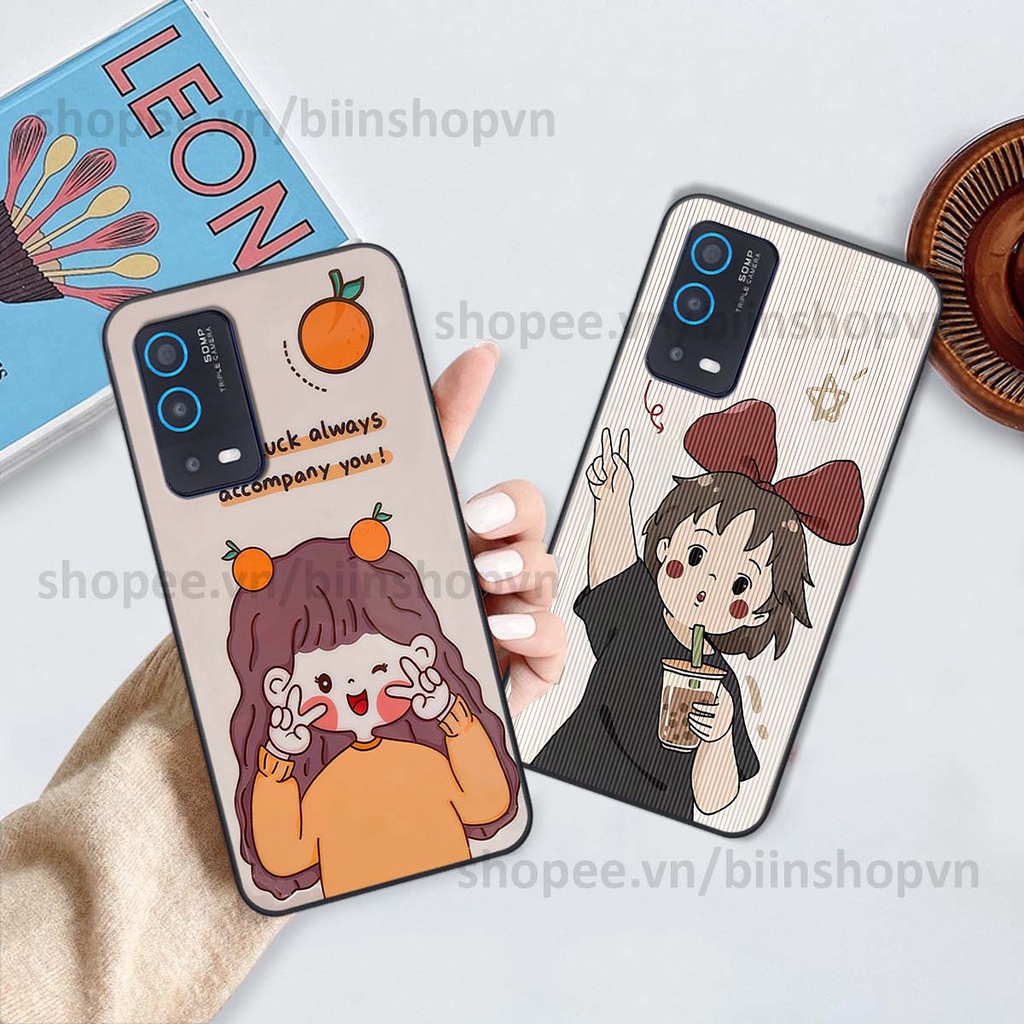 Ốp Oppo A54 / A55 in hình baby siêu dễ thương, ngộ nghĩnh đáng yêu