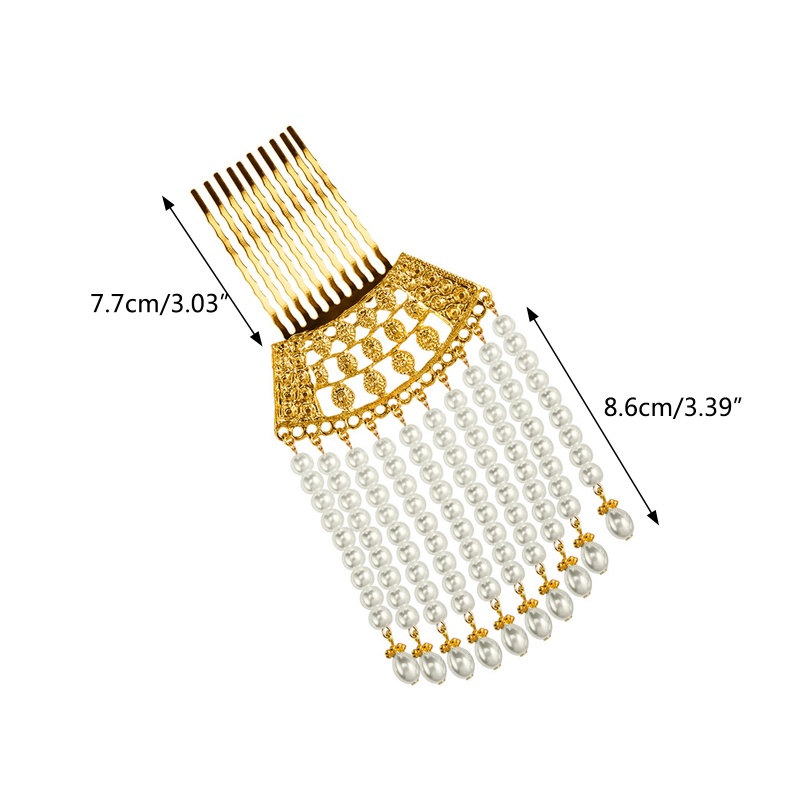 Trâm Cài Tóc Hình Cây Lược Phong Cách Retro