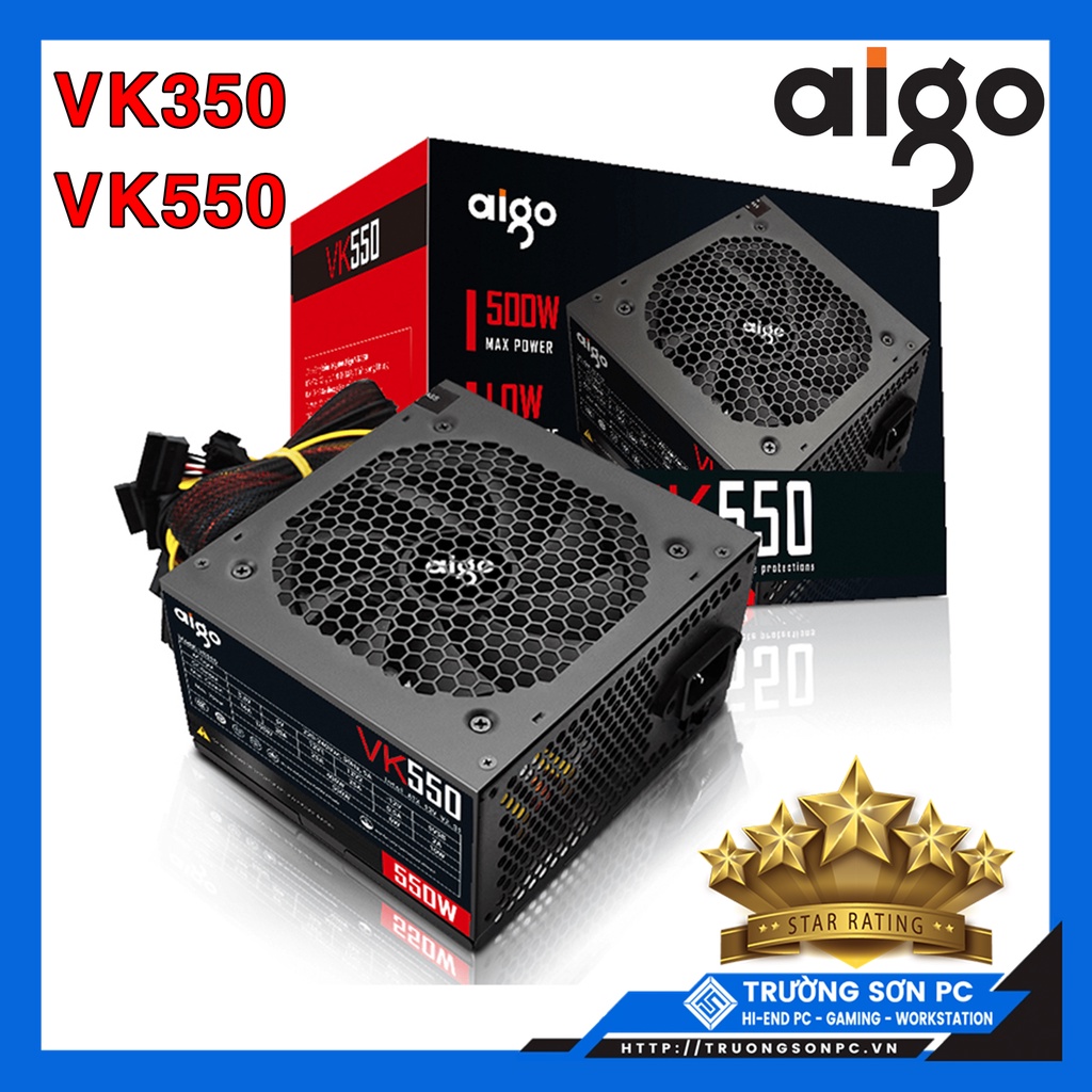 Nguồn Máy Tính AIGO VK350 VK550 | Chính Hãng