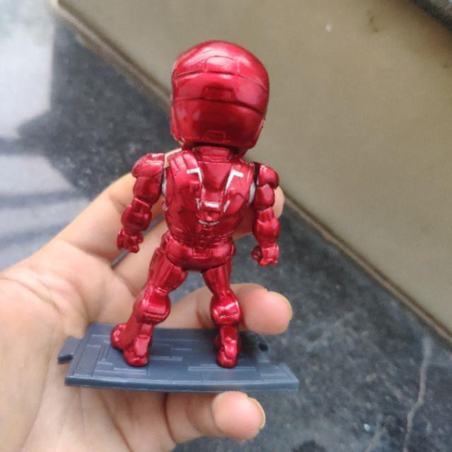 [RẺ VÔ ĐỊCH] MÔ hình cao cấp Iron Man Đồ chơi figure chibi Marvel Ironman Người sắt MK Tony Stark avenger