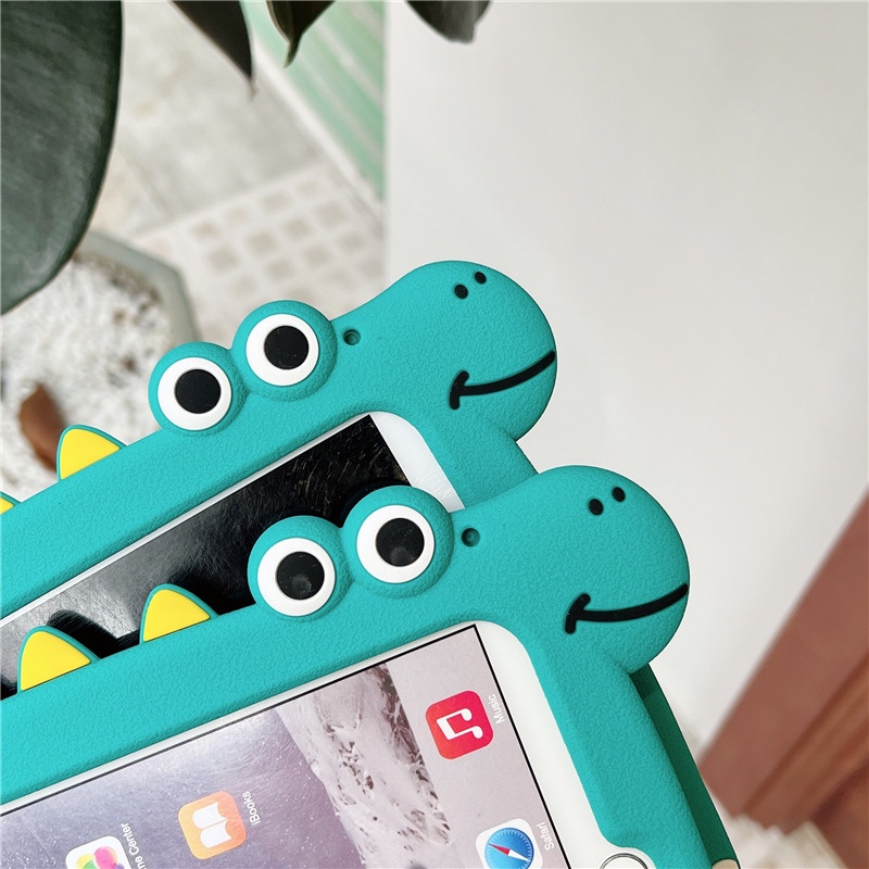 Ốp Máy Tính Bảng Silicone Có Tay Cầm Cho iPad Mini 1 2 3 4 5 6 Air 9.7" 10.2" 5th/6th/7th/8th/9th Gen Pro 10.5" 10.9" 11" 2017/2018/2019/2020/2021
