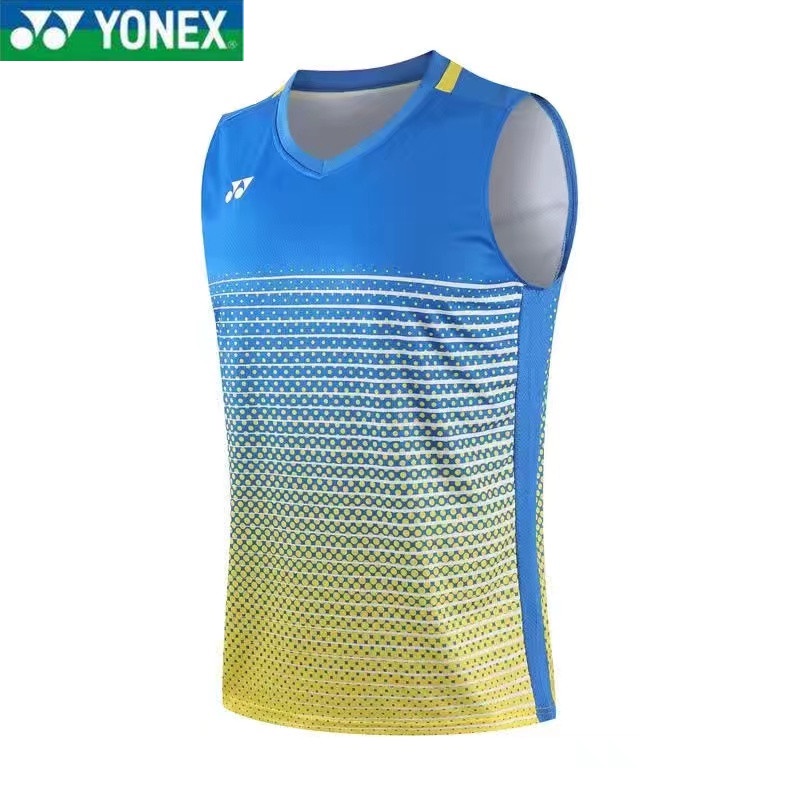 Áo Thun Cầu Lông Yonex Sát Nách Nhanh Khô Cá Tính Cho Nam Và Nữ