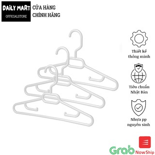 [Set 10] Móc Quần Áo Trẻ, Móc Áo Trẻ Em, Mắc Áo Nhựa Trẻ Sơ Sinh HARA 181 Inochi
