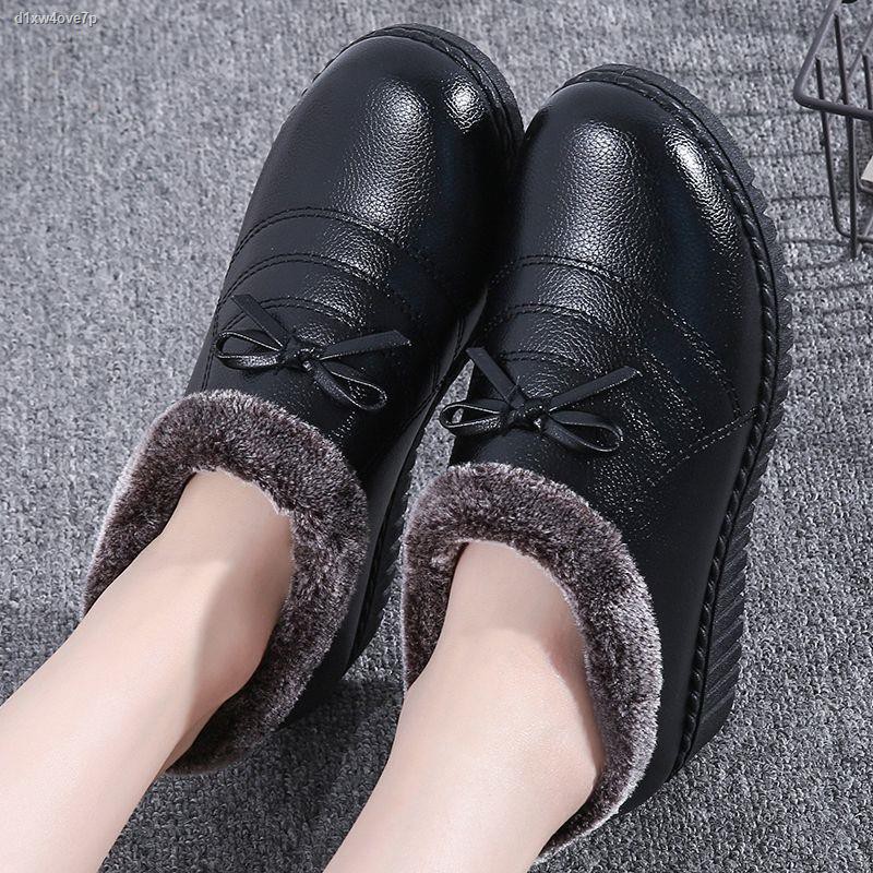 Giày bông nữ thu đông, mẹ, bốt nhung phụ trung niên và cao tuổi ấm áp, đi tuyết,, | BigBuy360 - bigbuy360.vn