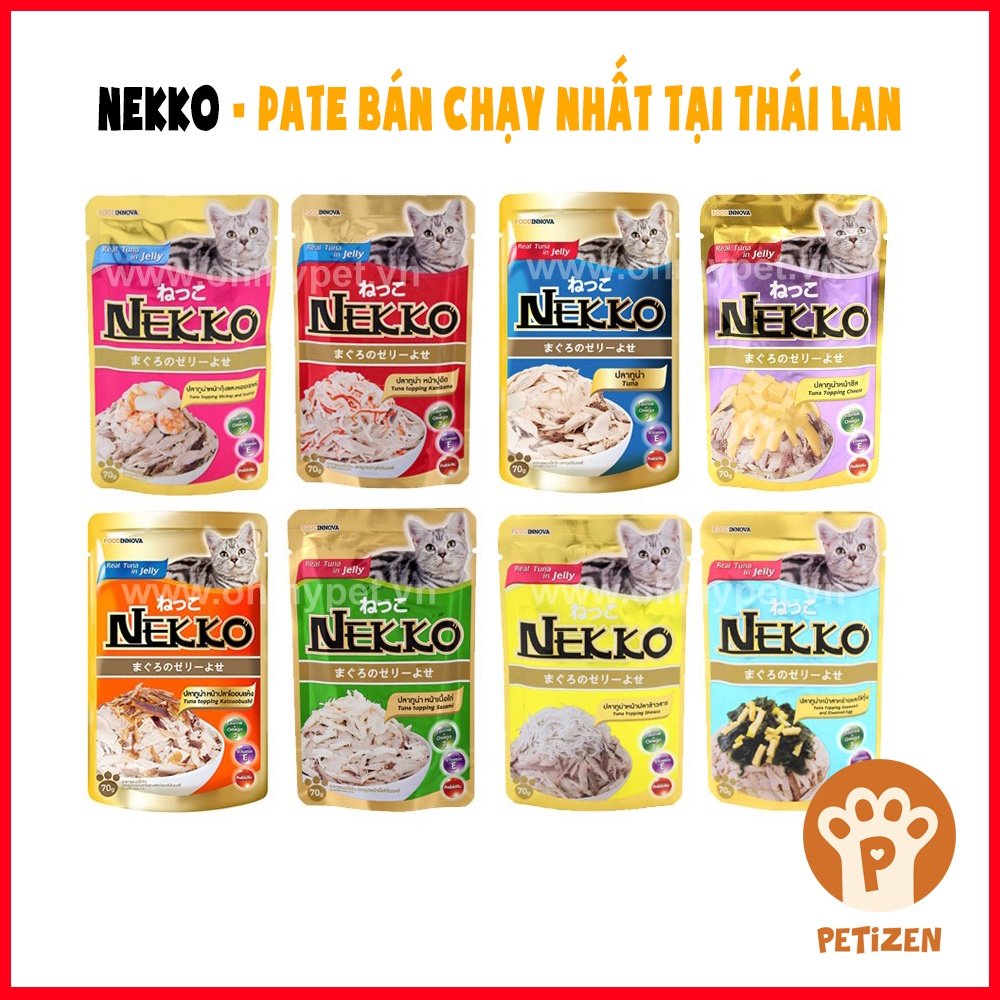 Petizen - Pate Nekko Jelly cho mèo