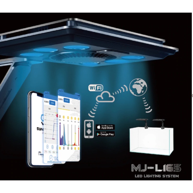 Đèn LED MAXSPECT MJL165 - Đèn led chuyên dụng cho hồ cá biển