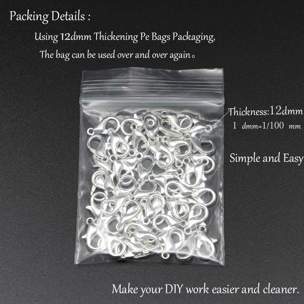 St.kunkka 50 cái Khóa Tôm Hùm 10 màu phụ kiện thời trang DIY