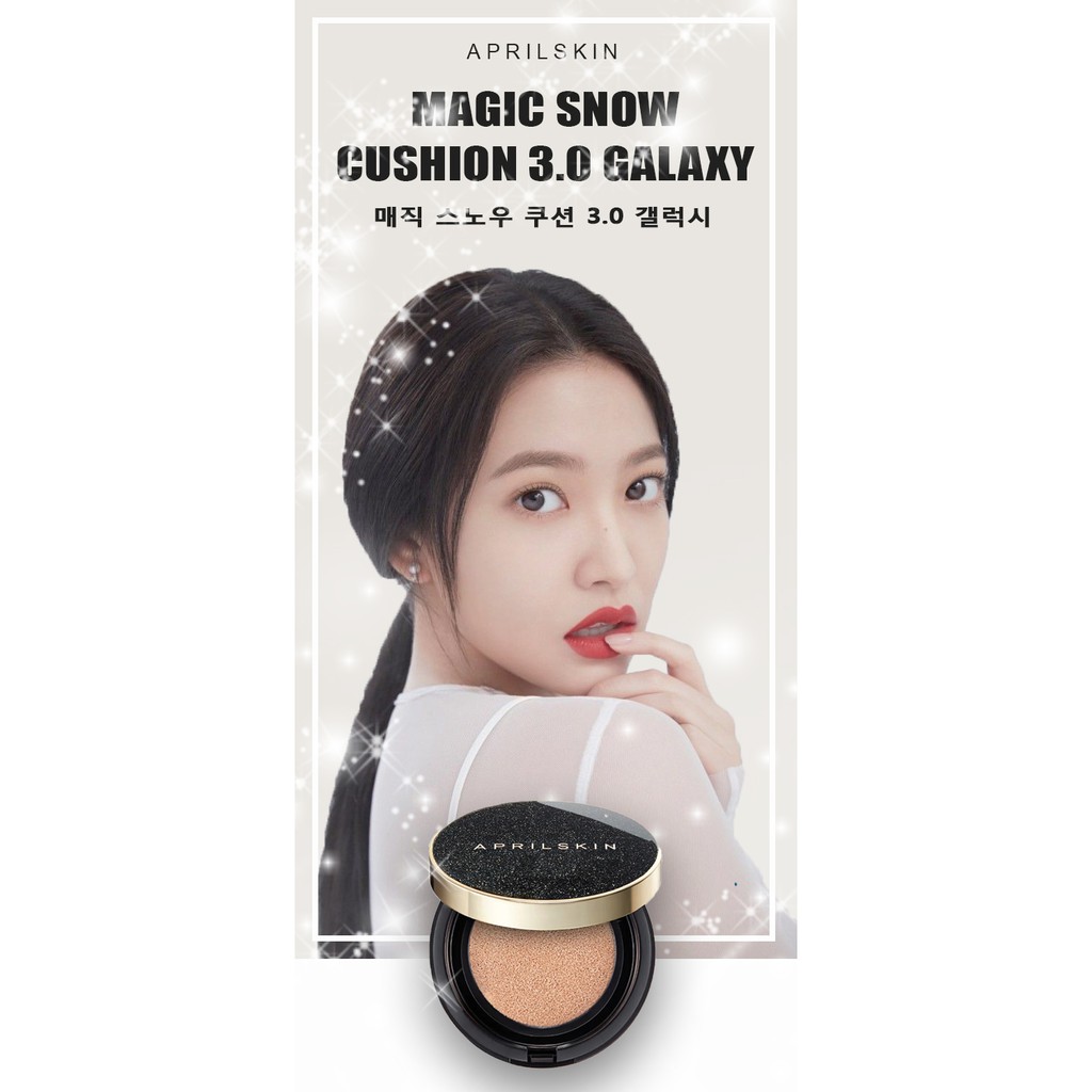 APRIL SKIN MAGIC SNOW CUSHION - Phấn nước phiên bản mới nhất Galaxy Edition | BigBuy360 - bigbuy360.vn