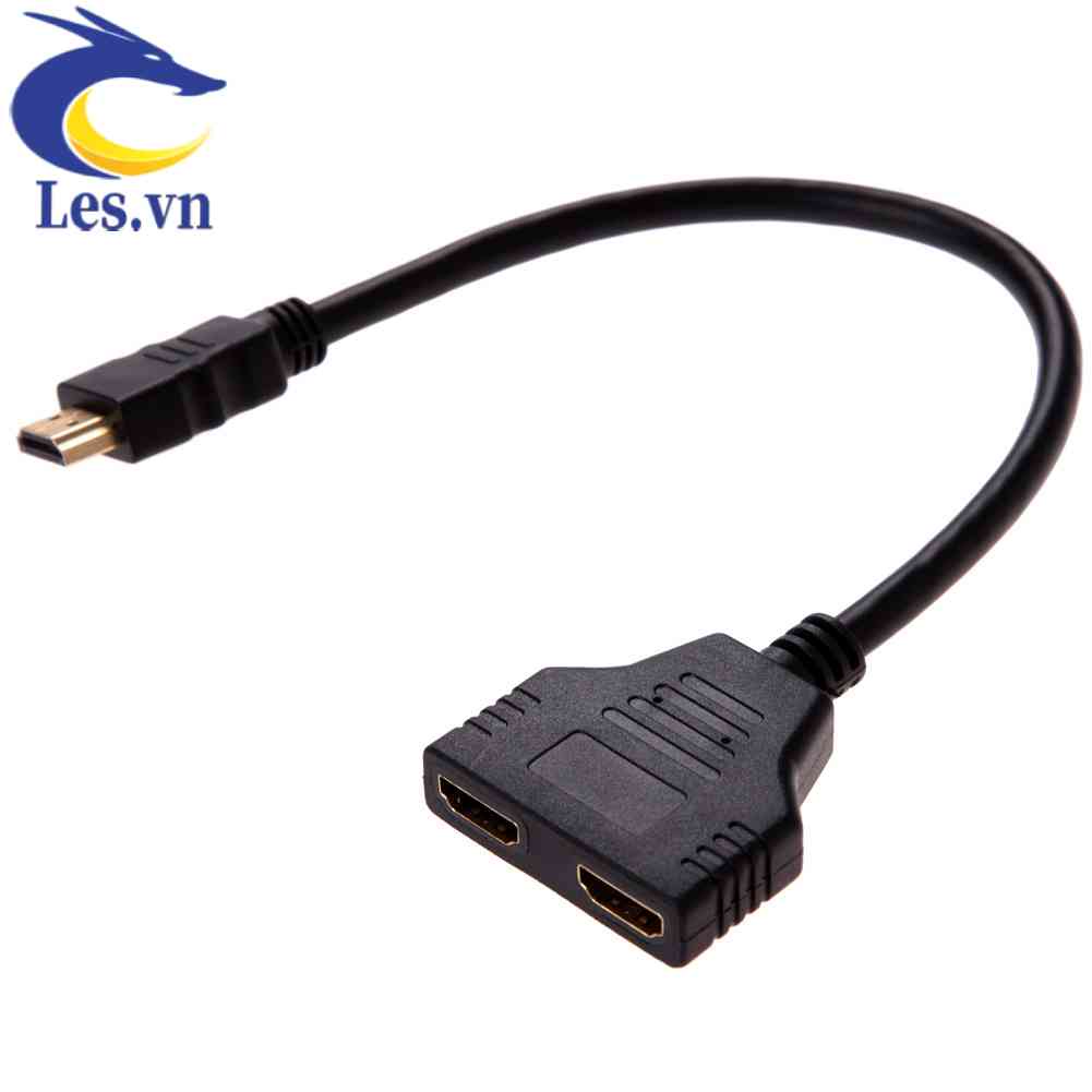 Cáp ChuyểN ĐổI 1080P HDMI Sang 2 ĐầU 1