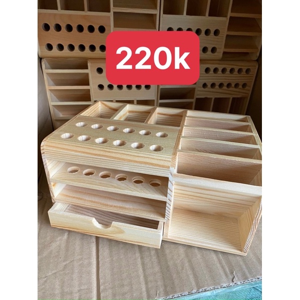 Kệ gỗ sồi đựng Tua - Vít Mini Nhỏ Gọn ( Gỗ Thịt Bền Bỉ )