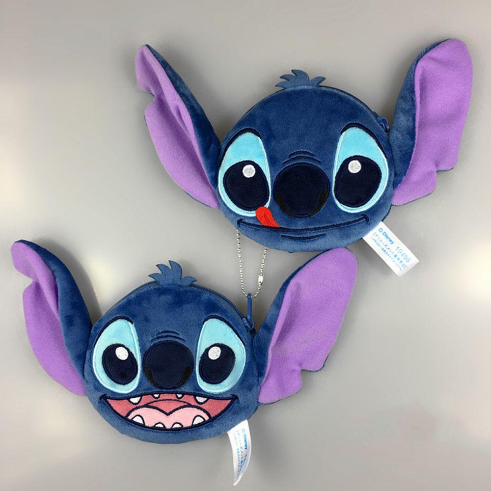 Ví Bông In Hoạt Hình Stitch Kiểu Nhật Bản Sáng Tạo