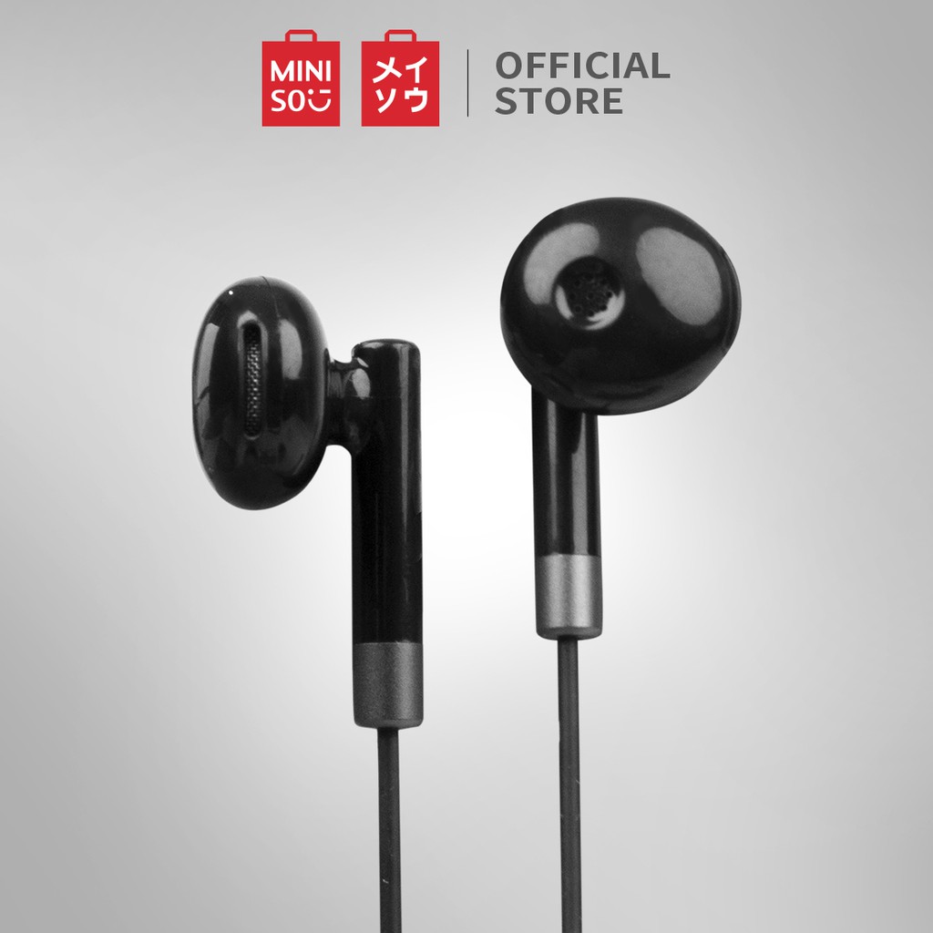 Miniso Tai nghe âm thanh nổi điều khiển bằng dây đơn giản Model: 1317M