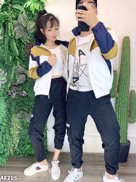 [ Mã FAMAYWA giảm 10K đơn 50K] 🔥𝐆𝐈𝐀́ 𝐒𝐈̉🔥205 Áo Khoác Dù Couple Trắng Mặc Cặp Siêu Đẹp (Video,Hình Thật) | BigBuy360 - bigbuy360.vn