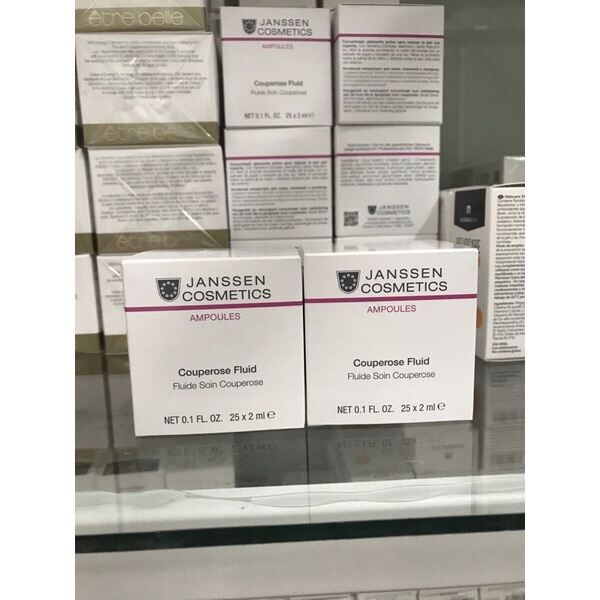 Tinh chất phục hồi, giảm đỏ xử lý giãn mao mạch - Janssen Couperose Fluid
