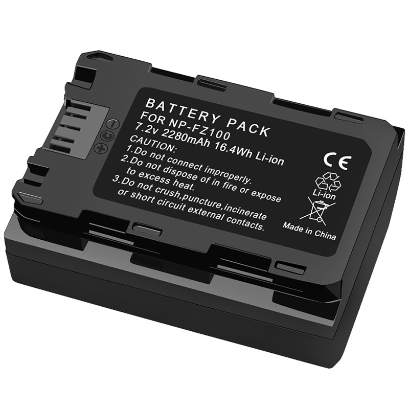 2Pc Battery+Charger For Sony Np-Fz100,Bc-Qz1,A9,A7R Iii,A7 Iii,Ilce-9
