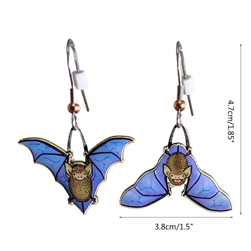 Khuyên Tai Hình Dơi Đơn Giản Thời Trang Phong Cách Punk Cho Nữ