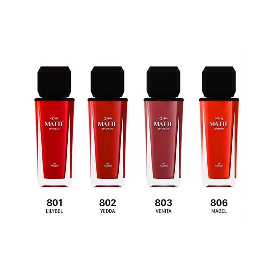 SON KEM MỊN LÌ VACOSI NATURAL STUDIO MATTE LIP CREAM