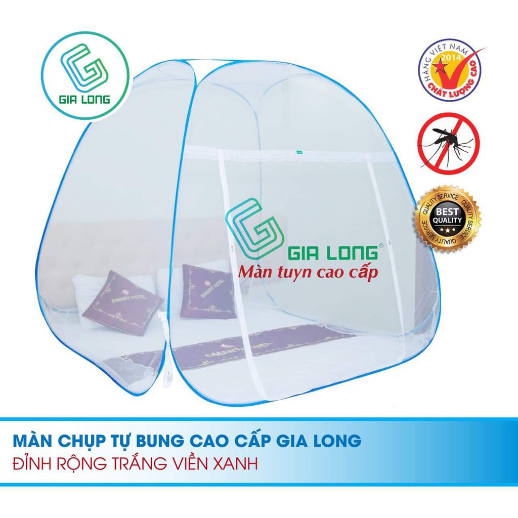 5 Màn Chụp Tự Bung Đỉnh Rộng 1m6x2m Hàng xuất khẩu