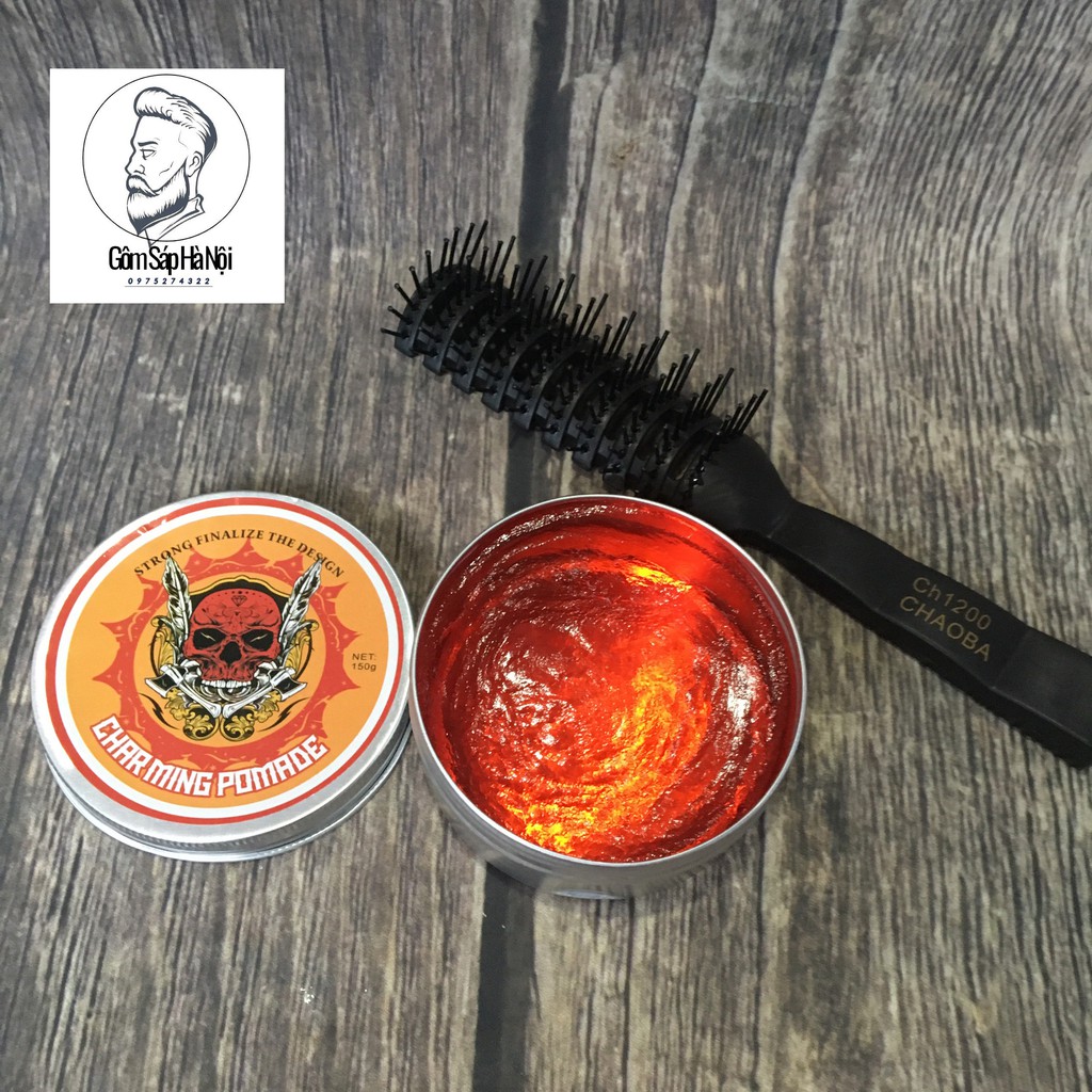 Sáp Vuôt Tóc Pomade Huong Táo