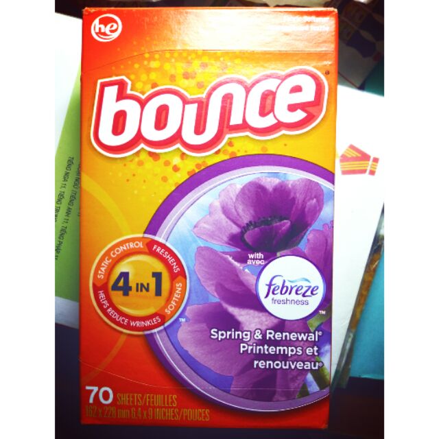 Giấy thơm Bounce