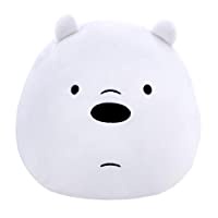 gấu bông chăn ba anh em gấu GBC7 dễ thương  bare bears cute gối kèm chăn lông thêu