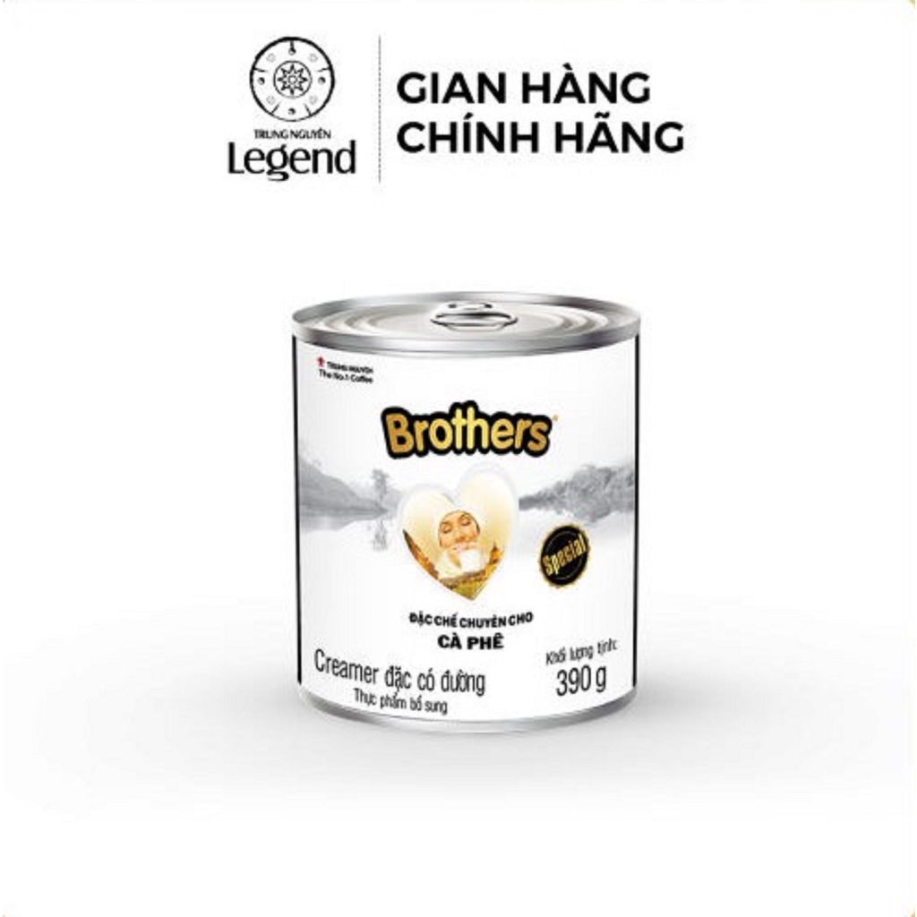Sữa đặc Brothers Trung Nguyên Legend - Nguyên liệu pha chế cà phê