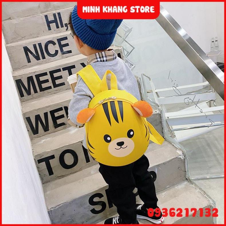 Ba lô quả trứng hình con vật cho Bé Balo cặp sách cute dễ thương, balo cho bé trai gái mầm non mẫu giáo