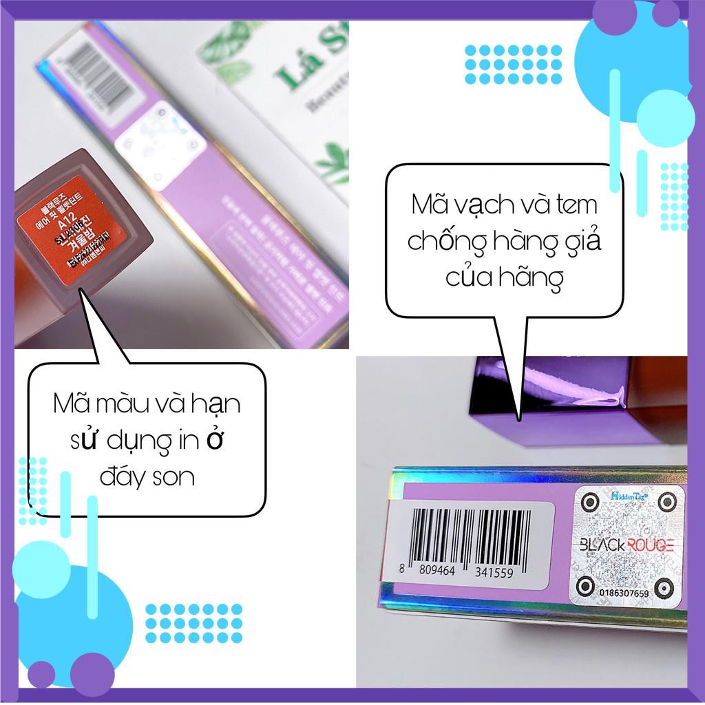 Free ship - Son kem lì Black Rouge Air Fit VelVet Tint A12 | BigBuy360 - bigbuy360.vn