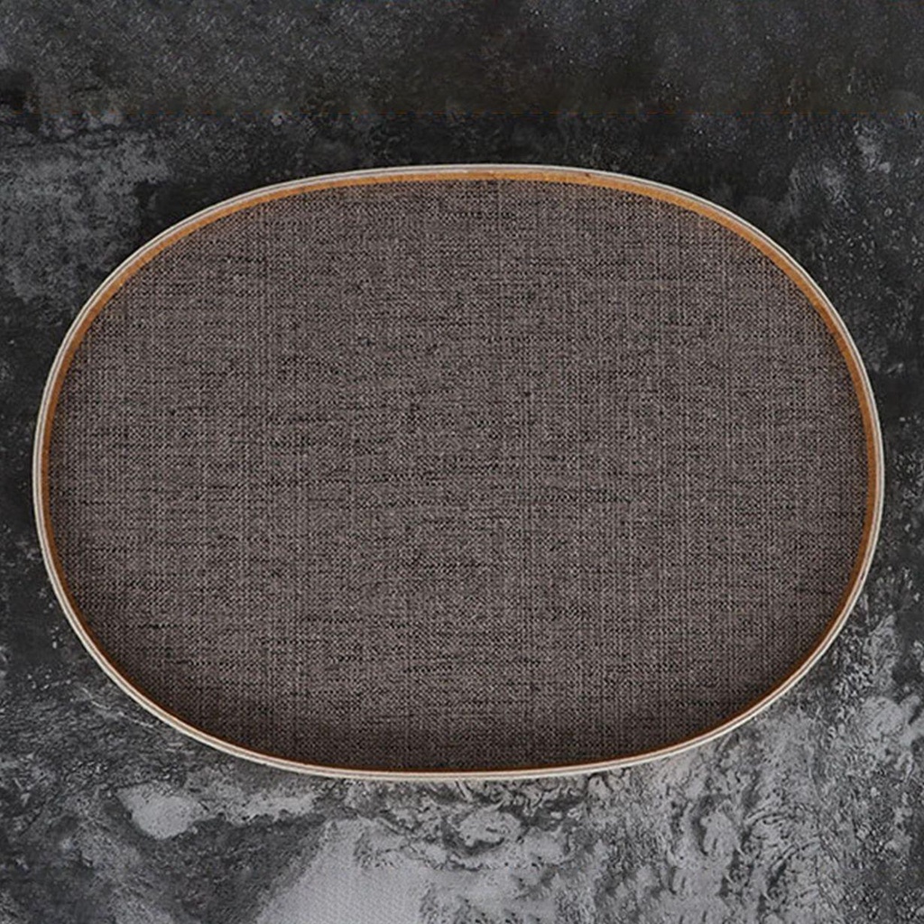 Đĩa Đựng Thức Ăn Màu Trơn Phong Cách Vintage Sáng Tạo