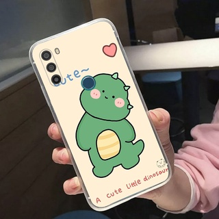 Ốp Vsmart Active 3 in hình khủng long Dino siêu dễ thương