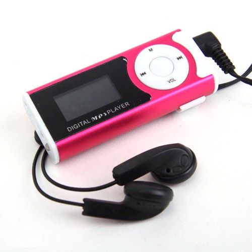 Máy Nghe Nhạc Mp3 Màn Hình LCD Có Loa Ngoài Kiêm Đèn Pin