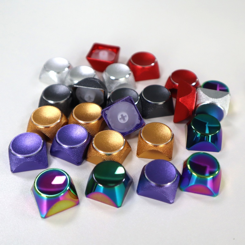 Set 5 Nắp Đậy Bàn Phím Cơ Mojito Bằng Hợp Kim Mạ Điện Màu Gradient Oxidation XDA