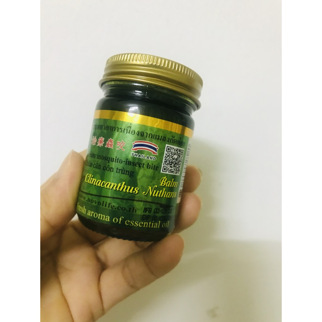 Dầu Cù Là Thơm Thảo Dược Green Herb Balm 50g Thái Lan