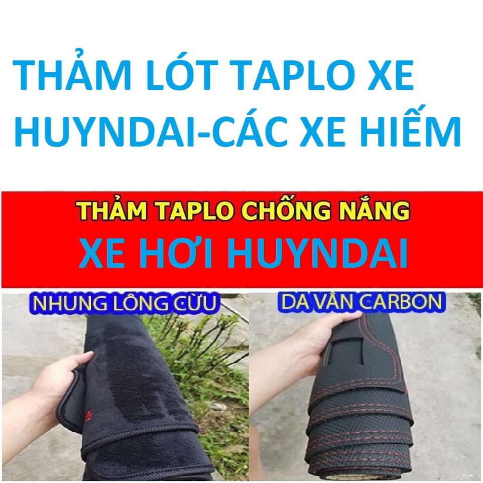 THẢM LÓT TAPLO HÃNG HUYNDAI AVANTE 2016 SOLATI 18 TỚI 20  STAREX 2008 TỚI 2020 VERNA 2006 TỚI 2010 THẢM CHỐNG NÓNG TAPLO